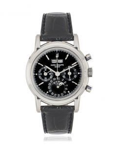 Patek Philippe Very Rare Perpetual Calendar Chronograph Platinum 3970EP-027