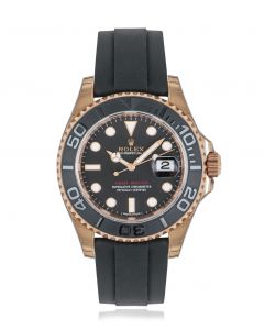 Rolex yachtmaster hotsell rose gold oysterflex