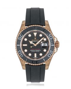 Rolex Yacht-Master 40 Oysterflex NOS Rose Gold 116655