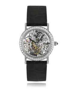 Chopard White Gold Skeleton Dial