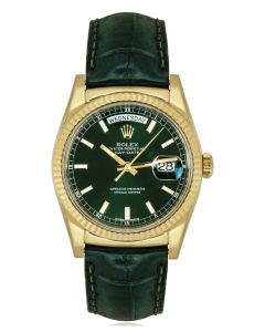 Rolex Day-Date Green Dial 118138