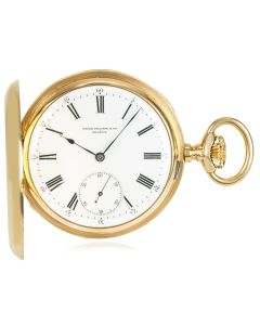 Patek Philippe. A Rose Gold Full Hunter Pocket Watch C1890