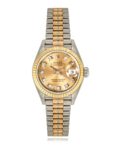 Rolex Datejust Tri-Gold 69179