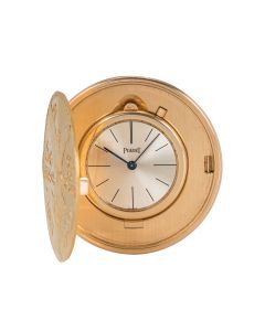 Piaget. A Rare and Important Mexican Gold 50 Pesos Coin Watch C1960