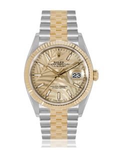 Rolex Datejust 36mm Palm Motif Dial 126233