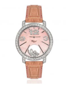 Chopard Happy Diamonds White Gold Pink Mother of Pearl Dial 20/7450-20
