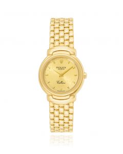 Rolex Cellini Yellow Gold Champagne Jubilee Dial 6621