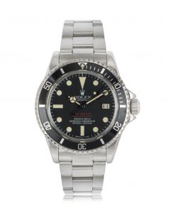 Rolex Rare Sea-Dweller Double Red Vintage Matte Black Mark III Dial 1665