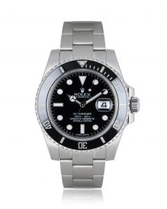 Rolex Submariner Date Stainless Steel Ceramic Bezel B&P 116610LN