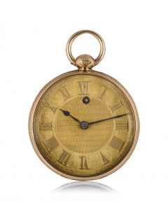 James Squire. A Rose Gold Keywind Pocket Watch C1816