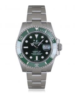 Rolex Unworn Submariner Hulk Stainless Steel B&P 116610LV