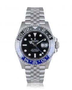 Rolex Unworn GMT-Master II Batman Stainless Steel B&P 126710BLNR