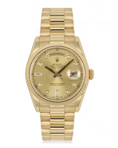 Rolex Day-Date Diamond Dial 118238