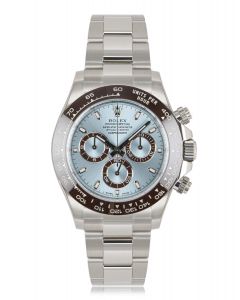 Rolex Daytona Platinum Ice Blue Dial 116506