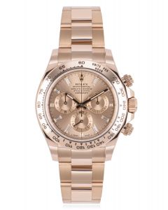 Rolex Daytona Rose Gold Diamond Dial 116505