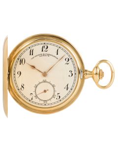 Vacheron Constantin Genève Yellow Gold Keyless Lever Full Hunter Pocket Watch