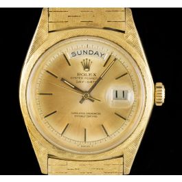 Rolex Day-Date Rare Florentine Gold 1806 | Watch Centre