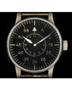 A.Lange & Sohne WWII Aviator Vintage Gents Stainless Steel Black Dial FL23883
