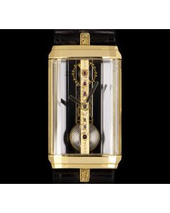 Corum Golden Bridge Mid-Size 18k Yellow Gold Skeleton Dial 13.150.56