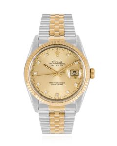 Rolex Datejust Diamond Dial 16233