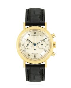 Breguet Classique Chronograph Yellow Gold Lemania Movement 3237BA