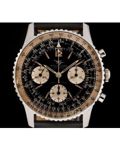 Breitling Navitimer Vintage Men's Stainless Steel Black Dial 806