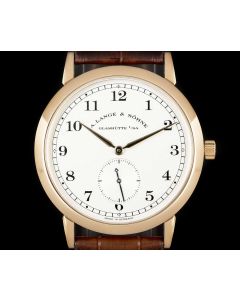 A. Lange & Sohne 1815 Gents 18k Rose Gold Silver Dial 206.032