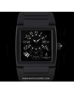 De Grisogono PVD Stainless Steel Instumento Uno Dual Time B&P UNO DF N04/B