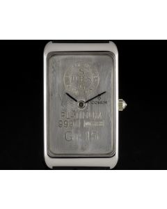 Corum Platinum 15 Grams 999.0 Union Bank of Switzerland Ingot B&P 55400