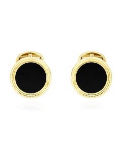 Patek Philippe Calatrava Hobnail Design Yellow Gold Cufflinks