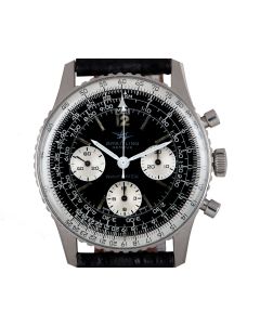 Breitling Navitimer Vintage Gents Stainless Steel Black Dial 806