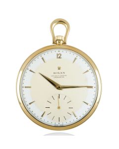 Rolex Rare Pocket Watch Vintage Yellow Gold 4503