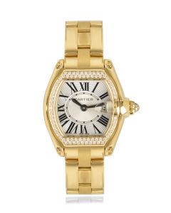 Cartier Roadster Diamond Bezel WE5001X1