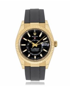 Rolex Sky-Dweller Oysterflex Yellow Gold 326238