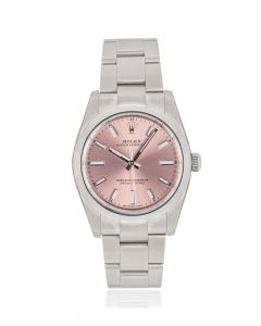 Rolex Oyster Perpetual 34 Pink Dial 124200
