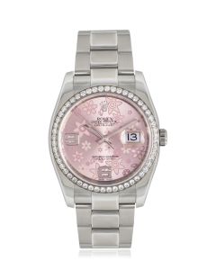 Rolex Datejust Pink Floral Dial 116244