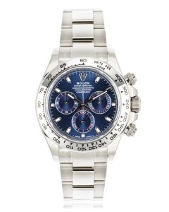 Rolex Daytona White Gold Blue Dial 116509