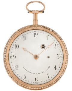 Breguet a Paris. A Rare Gold Keywind Cylinder Quarter Repeater Pocket Watch C1800s