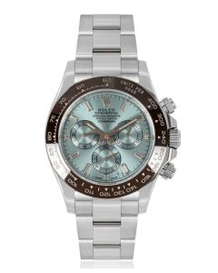 Rolex Daytona Platinum Ice Blue Diamond Dial 116506