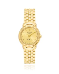 Rolex Cellini Yellow Gold Champagne Jubilee Dial 6621