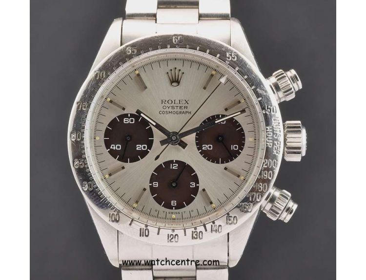 Rolex S S Tropical Dial Oyster Cosmograph Daytona B P 6265