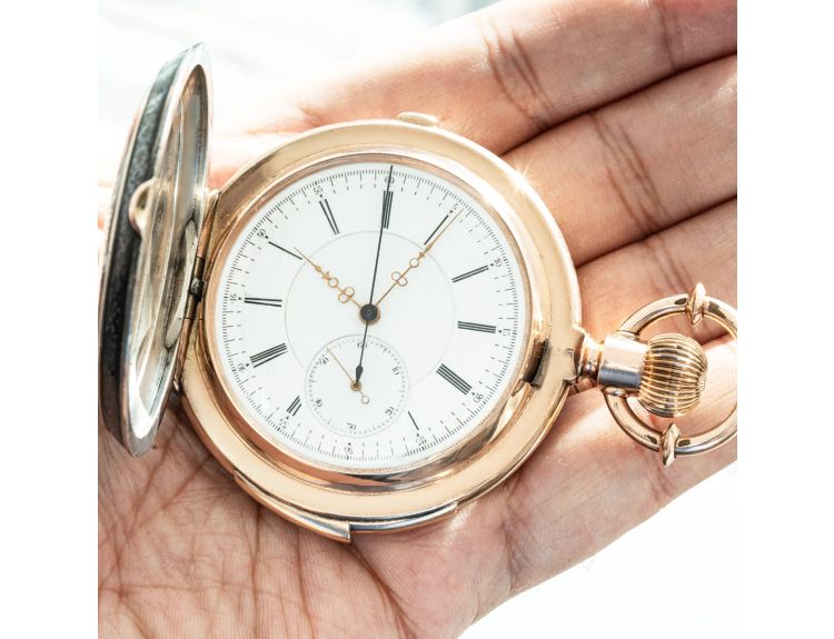 Niello pocket watch shop