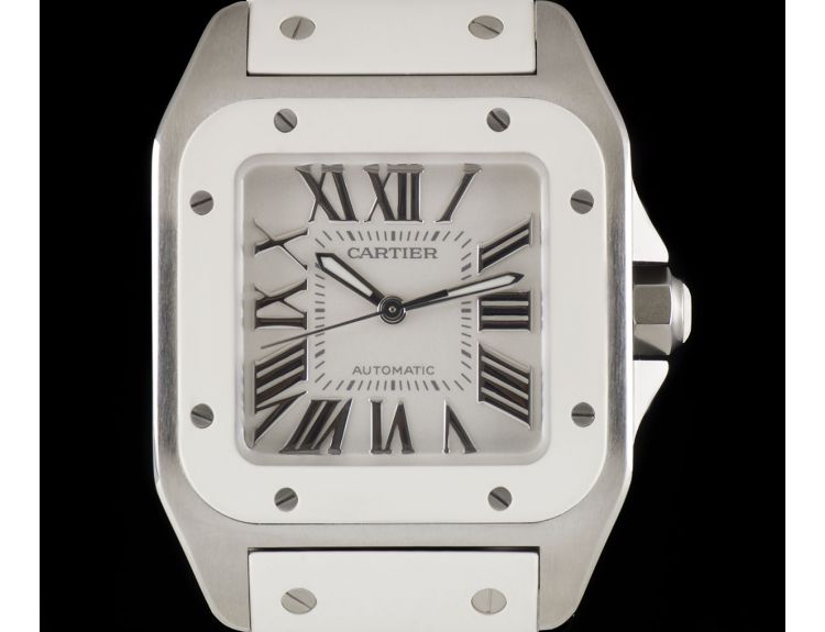 Cartier santos 100 sales womens