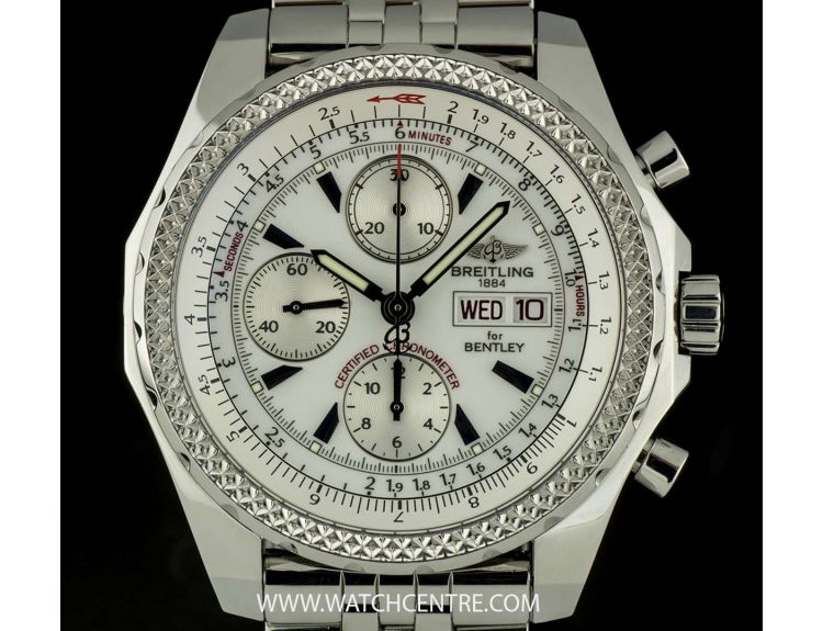 Breitling bentley cheap white face