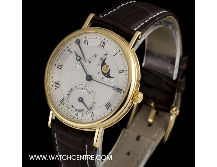 Breguet Classique Power Reserve Gold 3130 Watch Centre