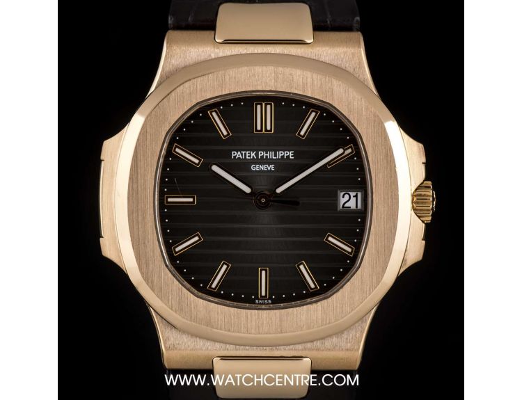 Patek philippe gold black shop