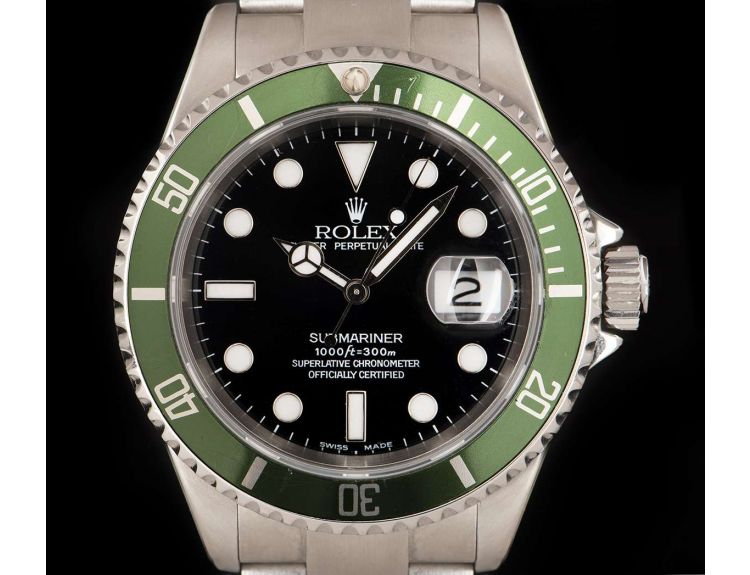 rolex kermit flat 4