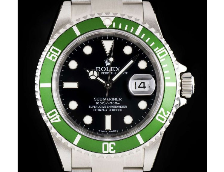 Green clearance black submariner
