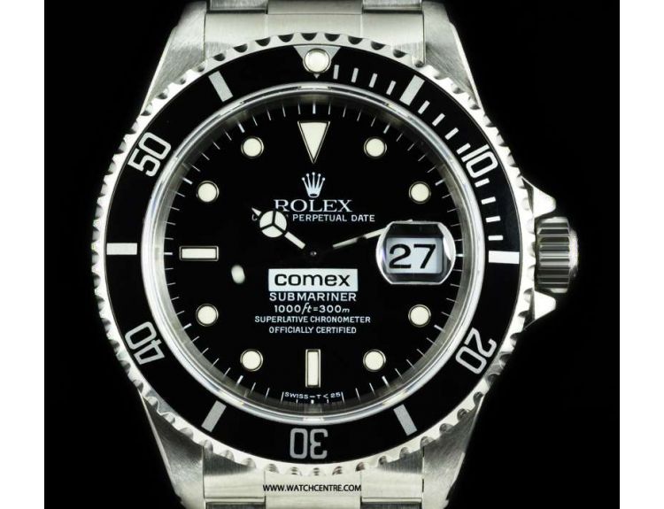 Rolex submariner deals comex 16610