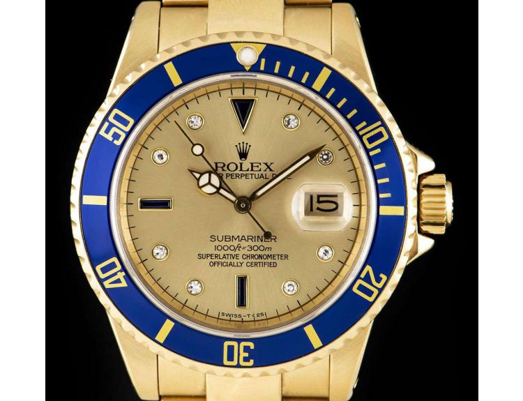 rolex submariner champagne dial